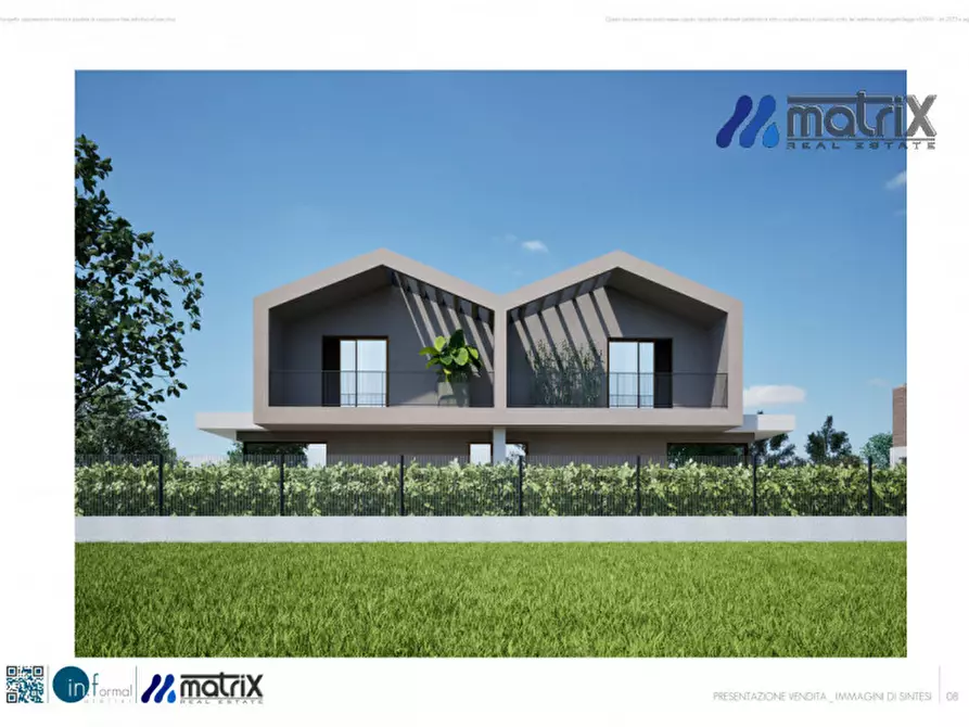 Immagine 2 di Casa bifamiliare in vendita  in Via Alessandro Volta a Abano Terme