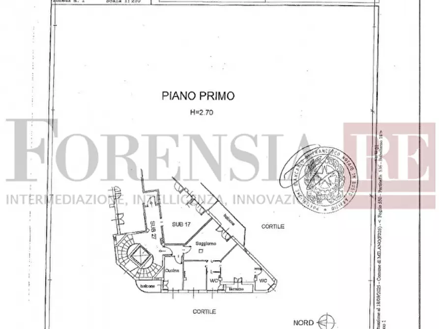 Immagine 19 di Appartamento in vendita  in Via Rutilia, 19 a Milano