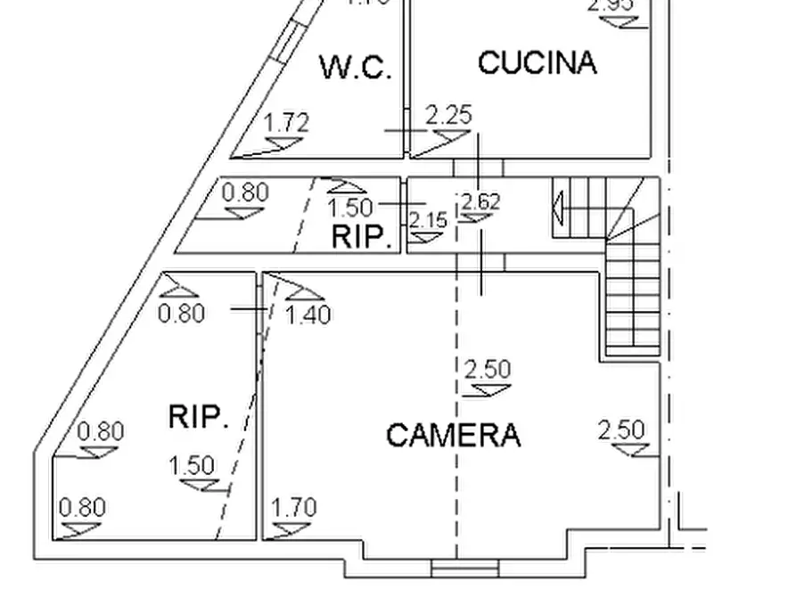 Immagine 10 di Appartamento in vendita  in Strada In Sala 20 a Pesaro