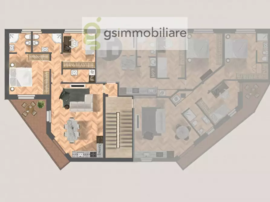 Immagine 3 di Appartamento in vendita  in Viale Caduti del Lavoro 5 a Brescia