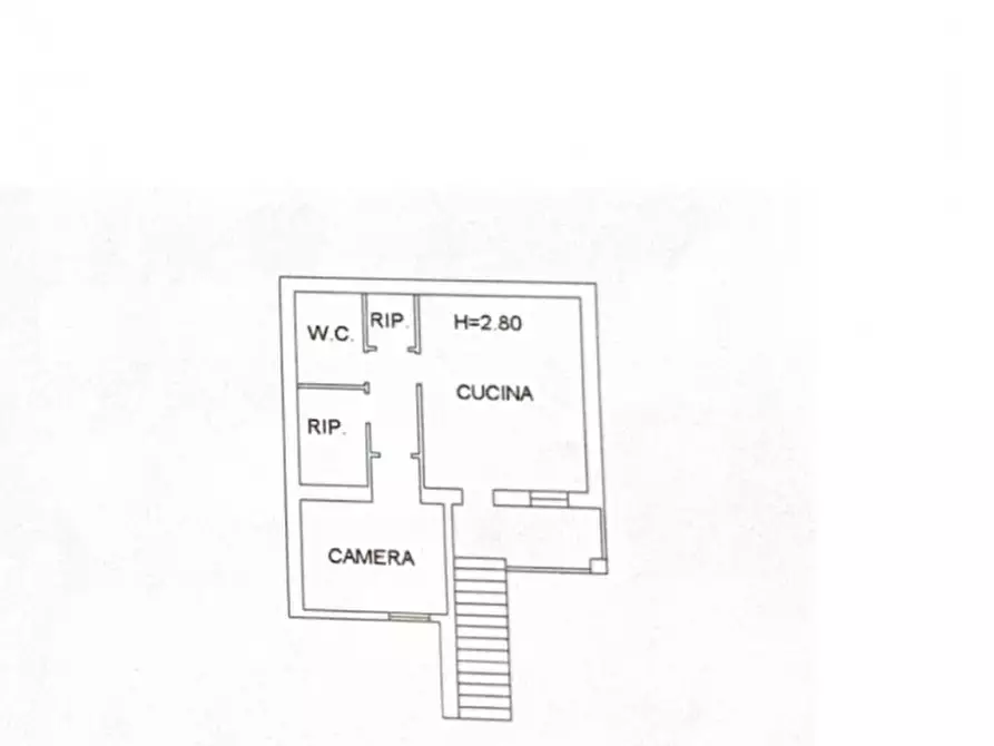 Immagine 18 di Villetta a schiera in vendita  in via carraia a Castiglione Del Lago