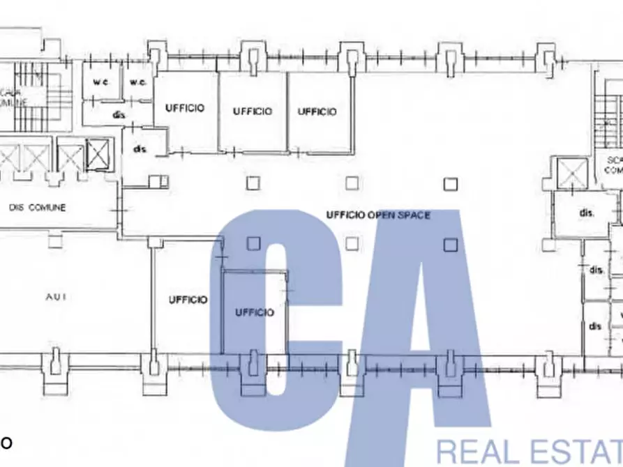 Immagine 21 di Ufficio in affitto  in VIA SCHIEVANO ENRICO a Milano