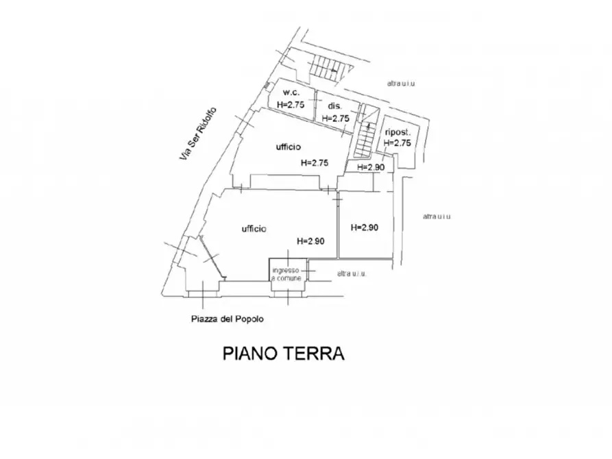 Immagine 5 di Ufficio in vendita  in Piazza del Popolo, 1, 56028 San Miniato PI, Italia a San Miniato