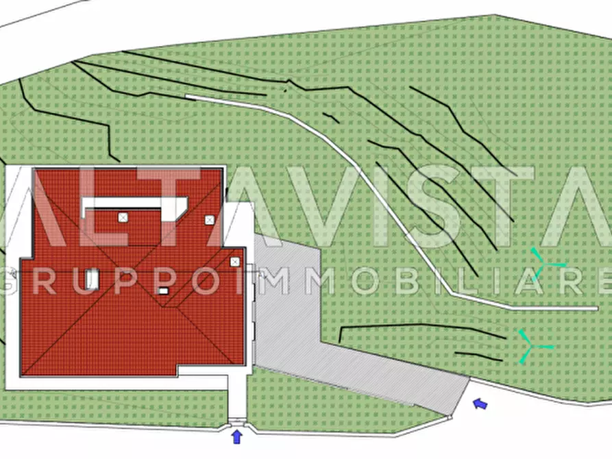 Immagine 8 di Villa in vendita  in Via dei Colli a Soiano Del Lago