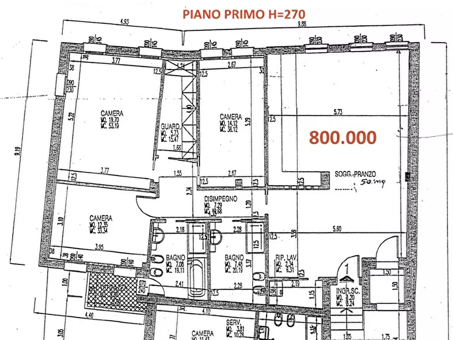 Immagine 28 di Appartamento in vendita  in Via Campagnola a Padova