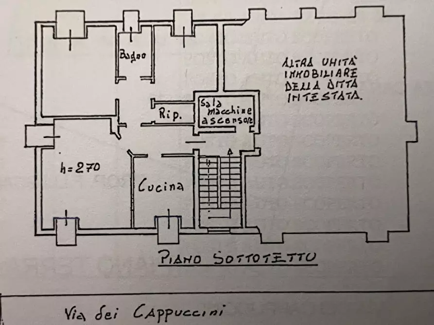 Immagine 14 di Appartamento in vendita  in Via dei Cappuccini 18 a Vicenza