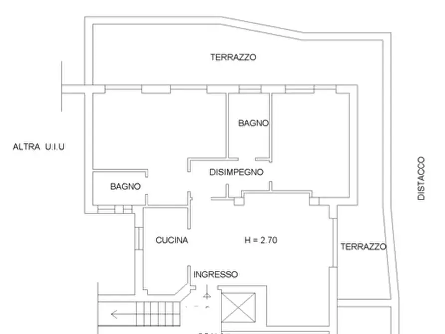 Immagine 19 di Attico in vendita  in Via Aristide Leonori a Roma
