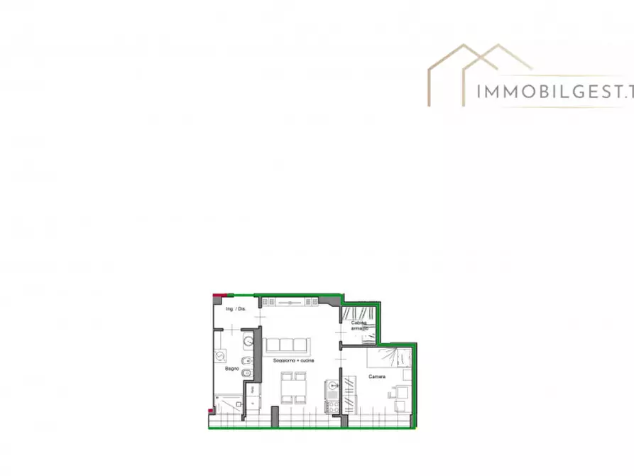 Immagine 5 di Appartamento in vendita  in Via Pierdionigi Pinelli 100 a Torino