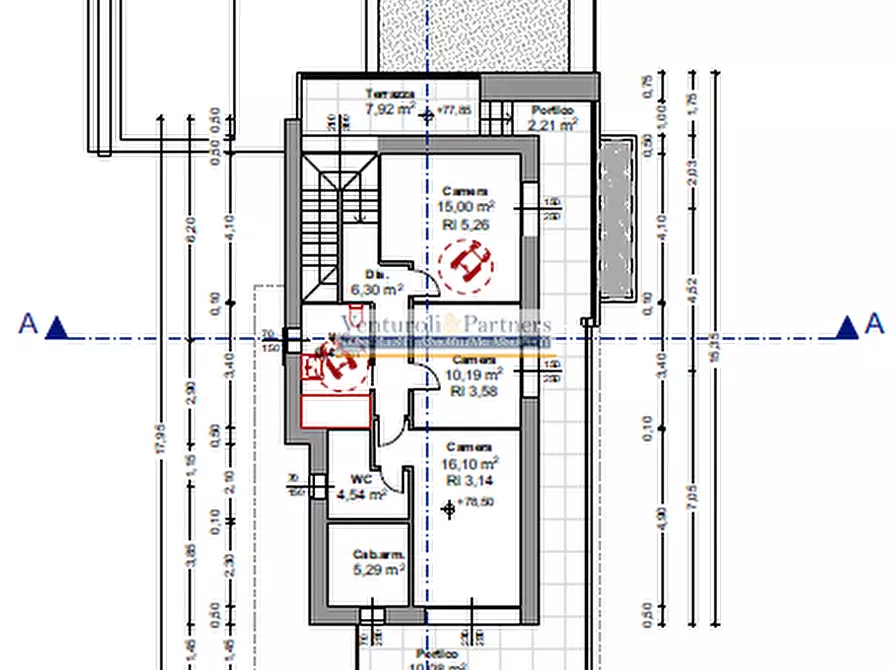Immagine 32 di Villa in vendita  in Via Palmiro Togliatti a Desenzano Del Garda