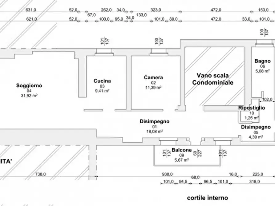Immagine 39 di Appartamento in vendita  in Via Calatafimi a Padova