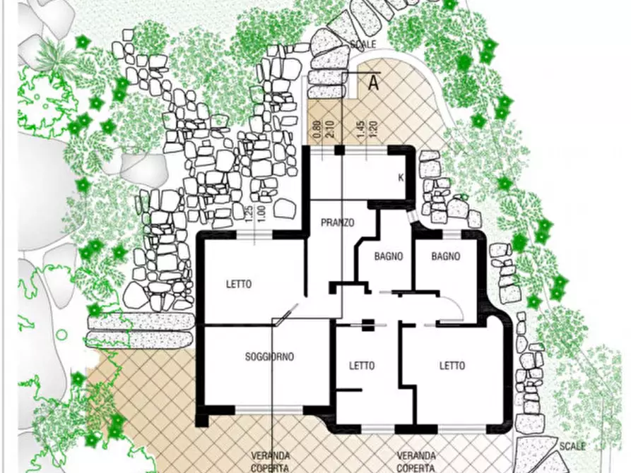 Immagine 27 di Villa in vendita  in punta sardegna porto rafael a Palau