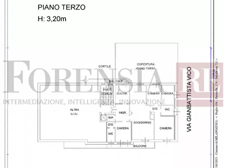Immagine 28 di Appartamento in vendita  in Via Anco Marzio, 2 a Milano