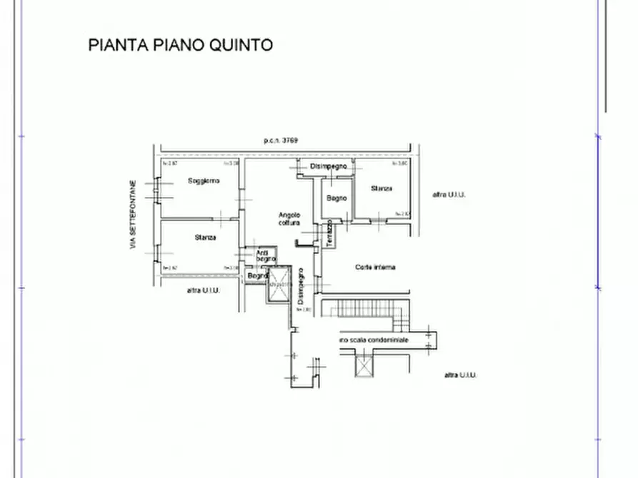 Immagine 39 di Appartamento in vendita  in Via delle Settefontane 12 a Trieste