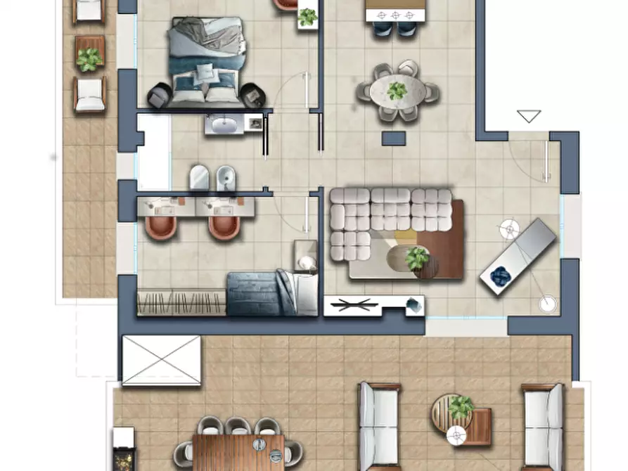 Immagine 12 di Appartamento in vendita  in Via Raffaello Sanzio a Senigallia