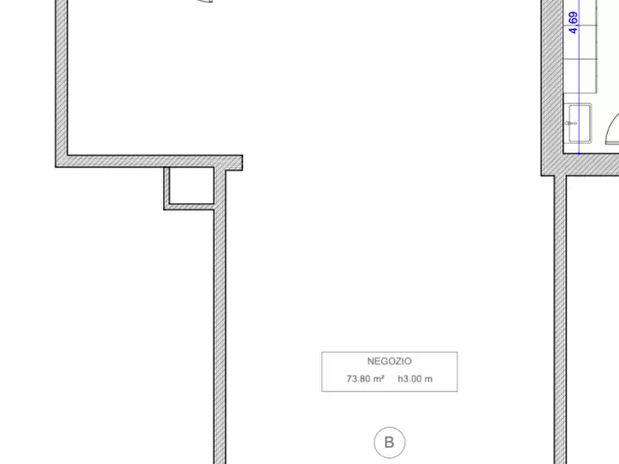 Immagine 13 di Negozio in affitto  in Via Romea a Legnaro