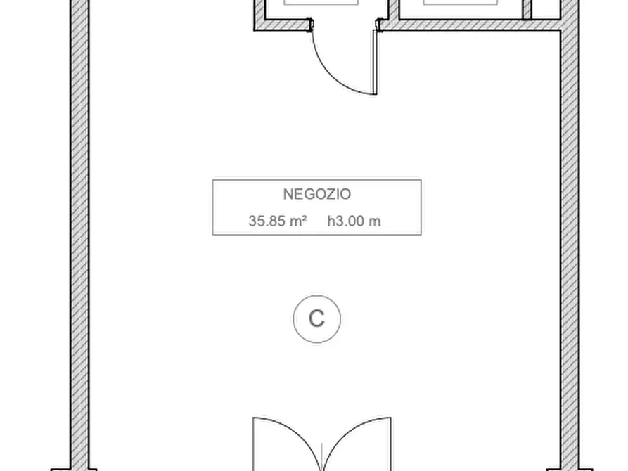 Immagine 13 di Negozio in affitto  in Via Romea a Legnaro