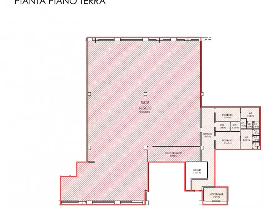 Immagine 12 di Negozio in affitto  in VIA PRINCIPE AMEDEO a Este