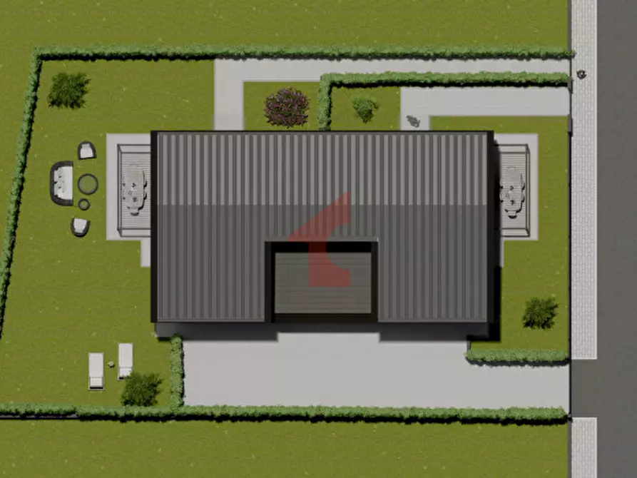 Immagine 7 di Casa bifamiliare in vendita  in Via Padre Serafino Massotti a Fontanellato