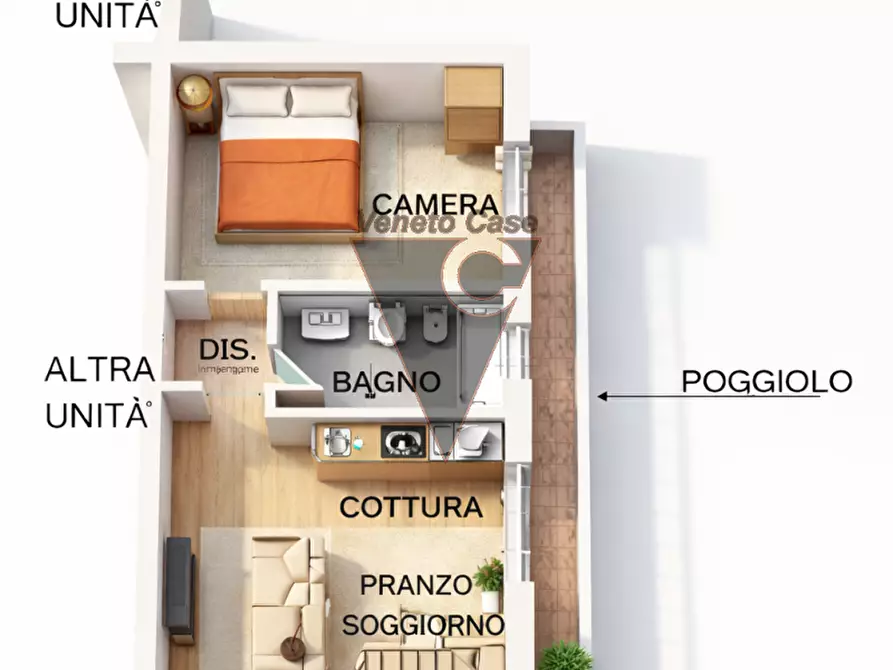 Immagine 21 di Appartamento in vendita  in Via Rialto a Mira