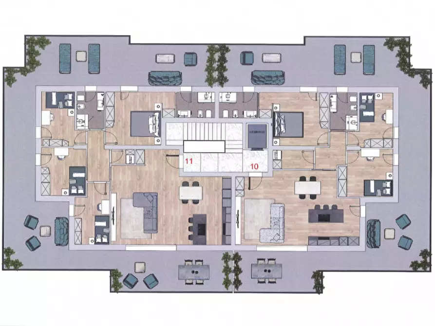 Immagine 13 di Attico in vendita  in Via Bernardo Trevisan a Padova