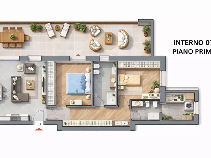 Immagine 7 di Appartamento in vendita  in via SPERANZA a San Lazzaro Di Savena