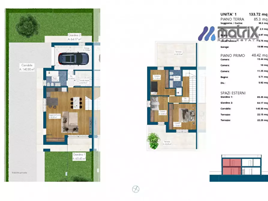 Immagine 41 di Appartamento in vendita  in Via Alessandro Volta a Abano Terme