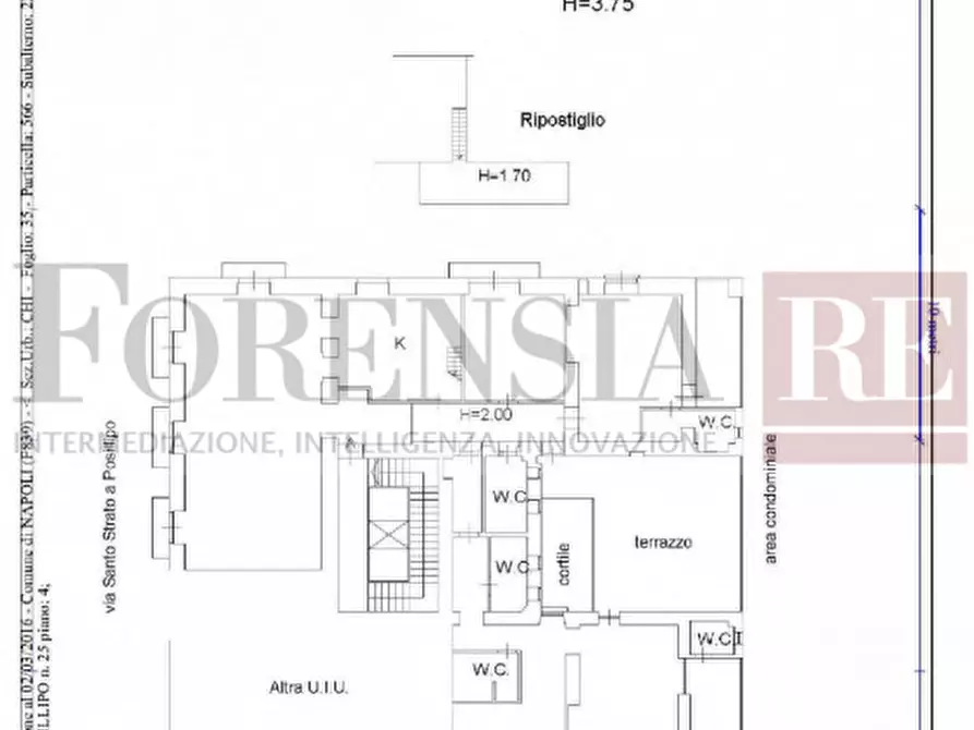 Immagine 30 di Appartamento in vendita  in Via Santo Strato 25 a Napoli