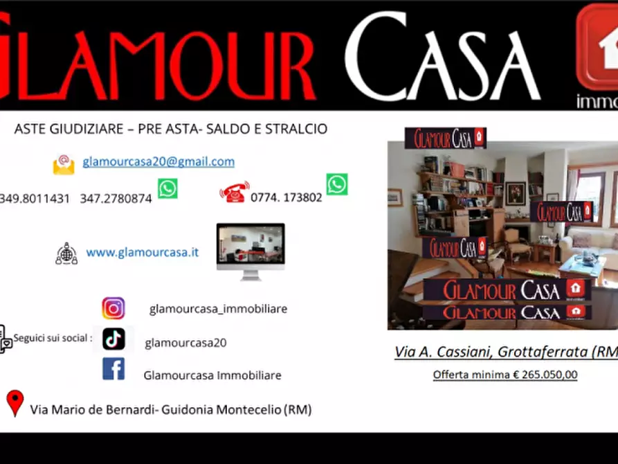 Immagine 1 di Appartamento in vendita  in Viale Alfredo Cassani a Grottaferrata