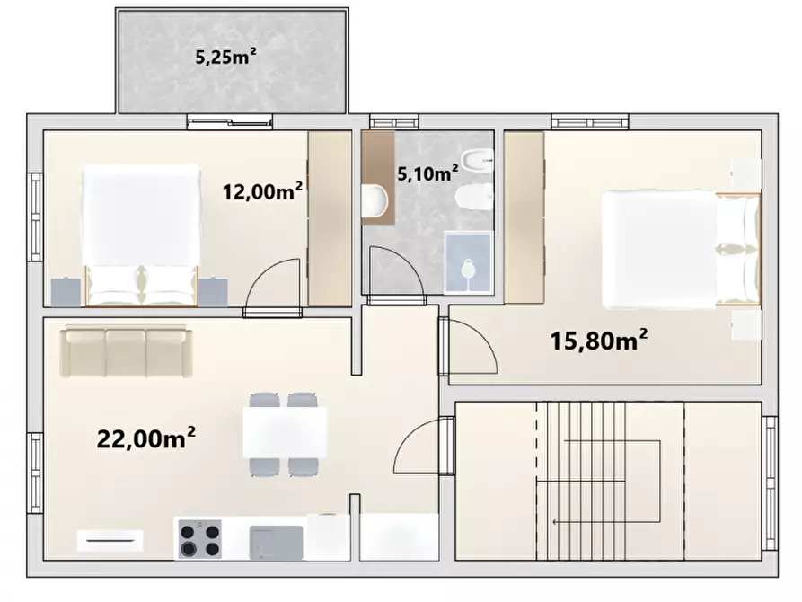 Immagine 13 di Appartamento in vendita  in Via Castel Flavon - Küepachweg a Bolzano