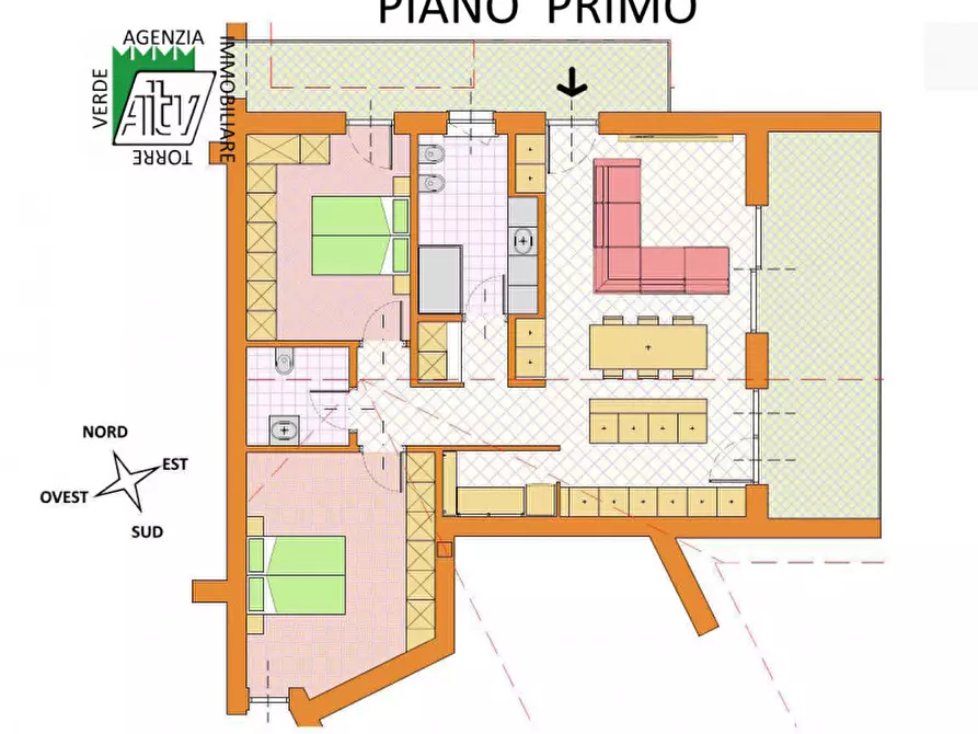 Immagine 9 di Appartamento in vendita  in Segno, via di Cort a Predaia