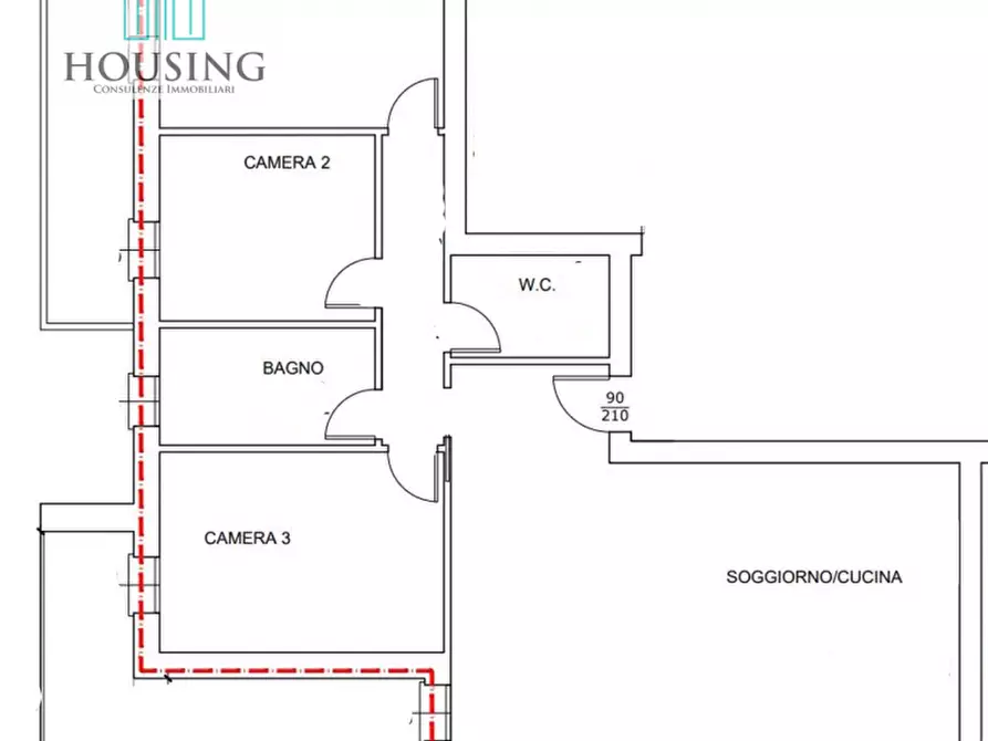 Immagine 14 di Appartamento in vendita  in Via Marza a Montegrotto Terme