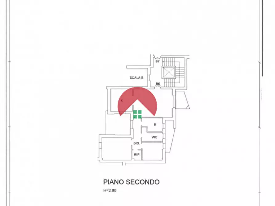 Immagine 36 di Appartamento in vendita  in Via Virgilio a Matera