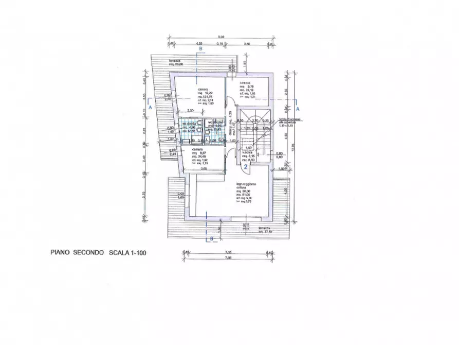 Immagine 13 di Attico in vendita  in Via Sandro Pertini a Rubano