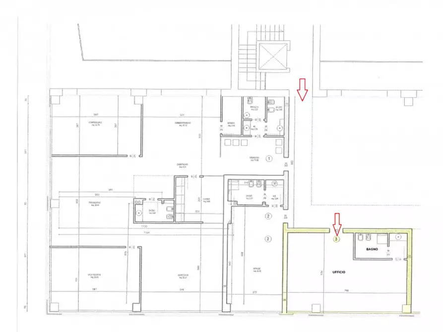 Immagine 9 di Ufficio in affitto  in Via La Fonte di Tiberio a Bagnacavallo