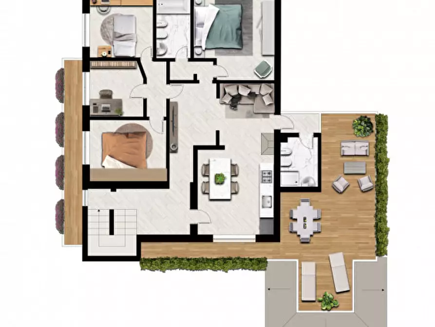 Immagine 36 di Casa indipendente in vendita  in via San Prosdocimo 5 Cittadella a Cittadella