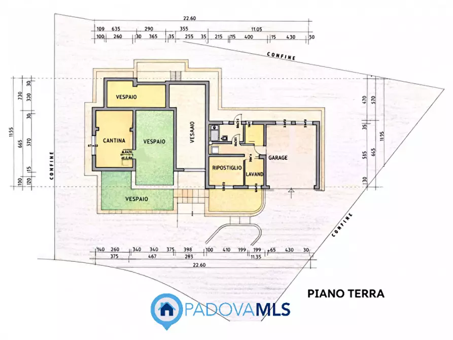 Immagine 43 di Villa in vendita  in Via Sebastiano Giacomelli a Padova