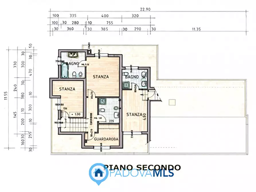 Immagine 45 di Villa in vendita  in Via Sebastiano Giacomelli a Padova