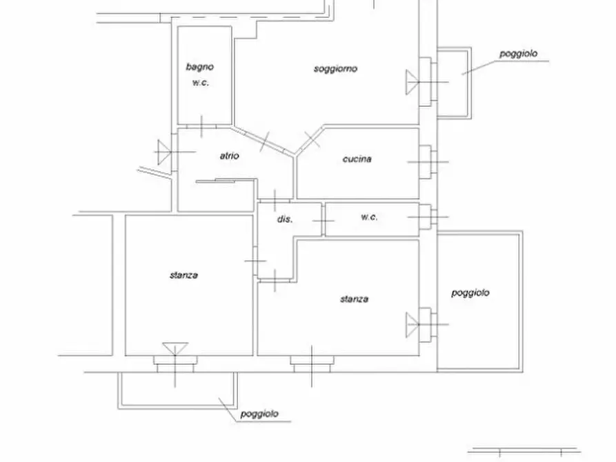 Immagine 43 di Appartamento in vendita  in Via Carlo Gregorutti 4 a Trieste