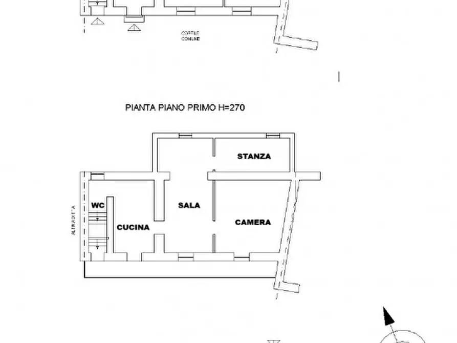 Immagine 30 di Casa bifamiliare in vendita  in Via Vittorio Emanuele III 4 a Montechiaro D'asti