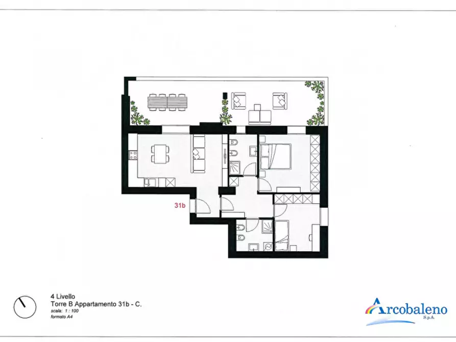 Immagine 11 di Appartamento in vendita  in Via Umberto Terracini a Bologna