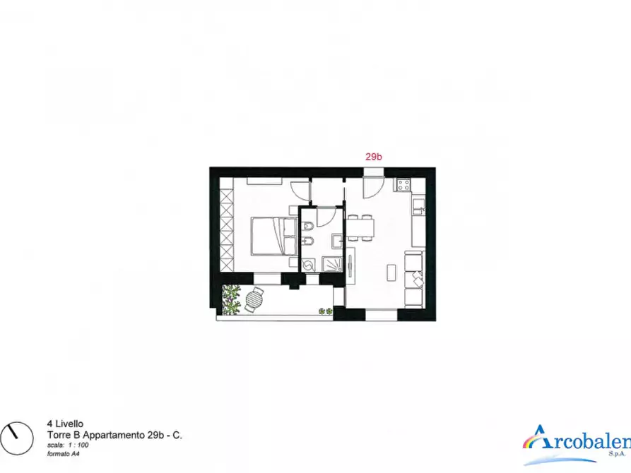 Immagine 11 di Appartamento in vendita  in Via Umberto Terracini a Bologna