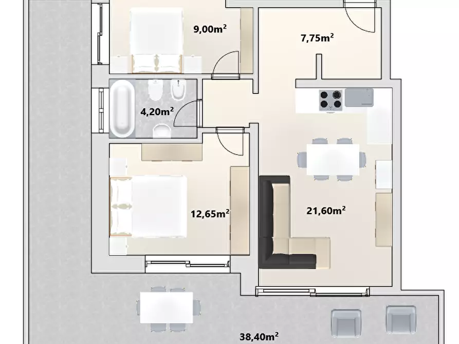 Immagine 14 di Appartamento in vendita  in Via Maso della Pieve - Pfarrhofstraße a Bolzano