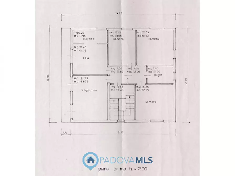 Immagine 25 di Casa indipendente in vendita  in Via Alteniero Azzoni, 1 a Padova