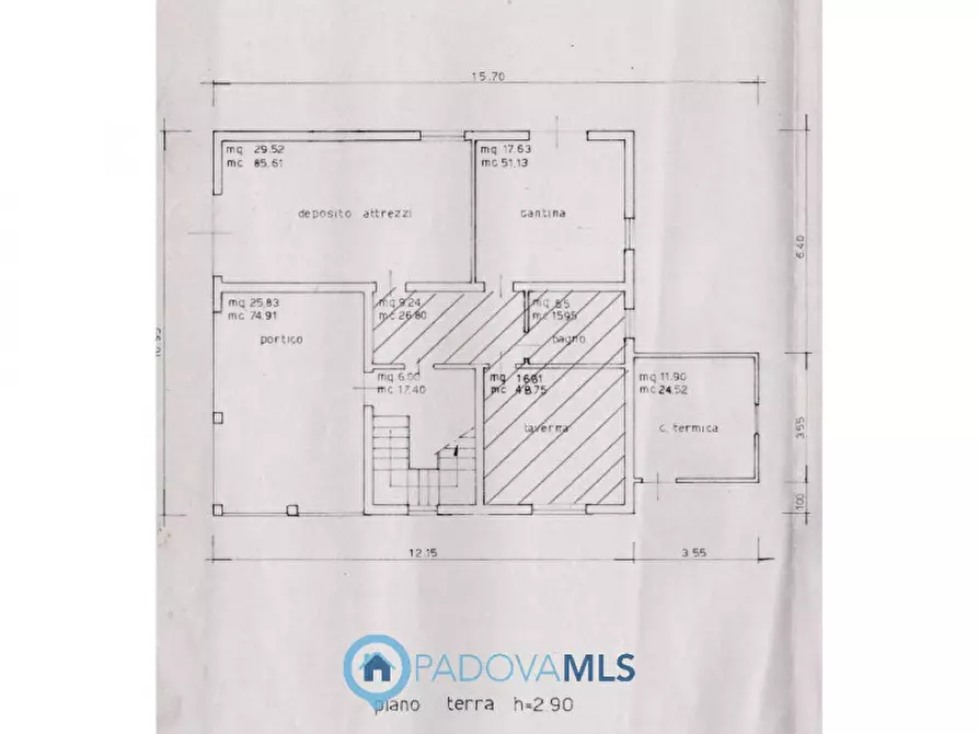 Immagine 26 di Casa indipendente in vendita  in Via Alteniero Azzoni, 1 a Padova