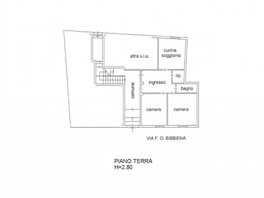 Immagine 25 di Appartamento in vendita  in Via Ferdinando Galli Bibbiena, 1 a Colorno