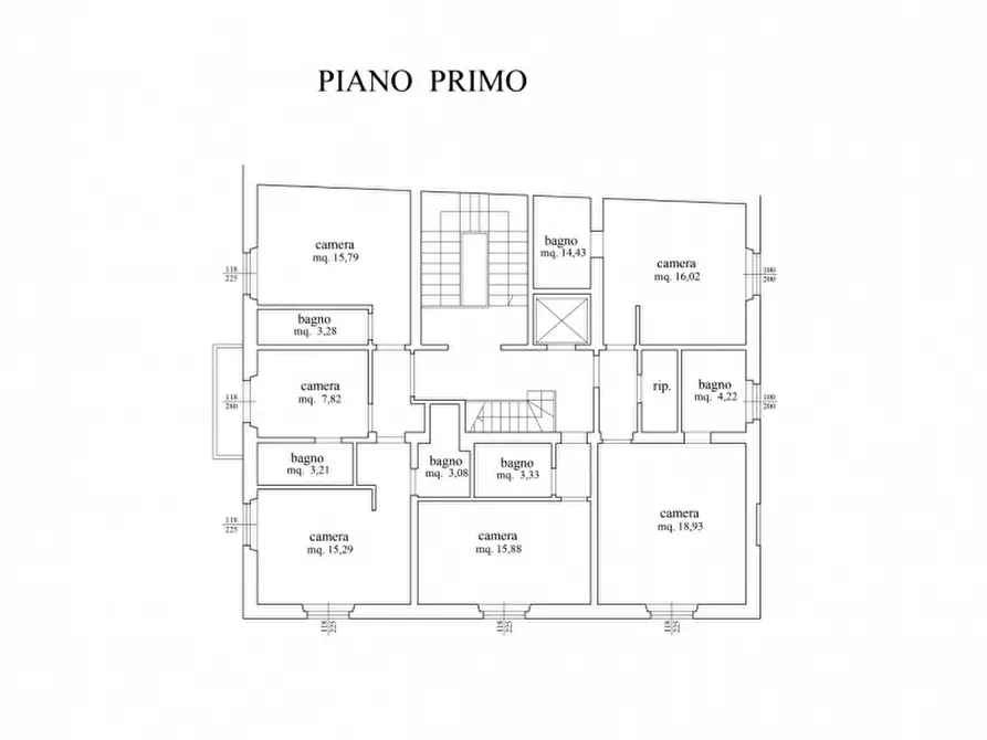 Immagine 37 di Villa in vendita  in PIAZZALE MICHELANGELO a Firenze