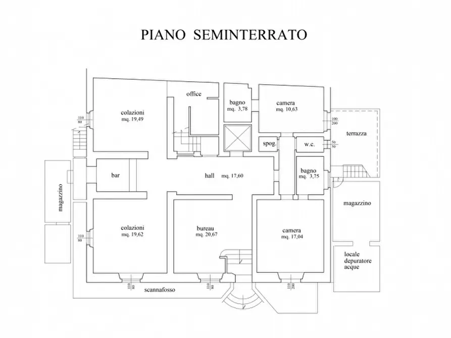 Immagine 39 di Villa in vendita  in PIAZZALE MICHELANGELO a Firenze