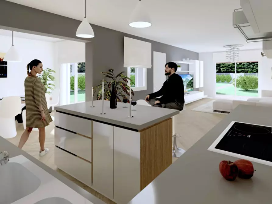 Immagine 2 di Casa bifamiliare in vendita  in VIA CARNIA a Padova