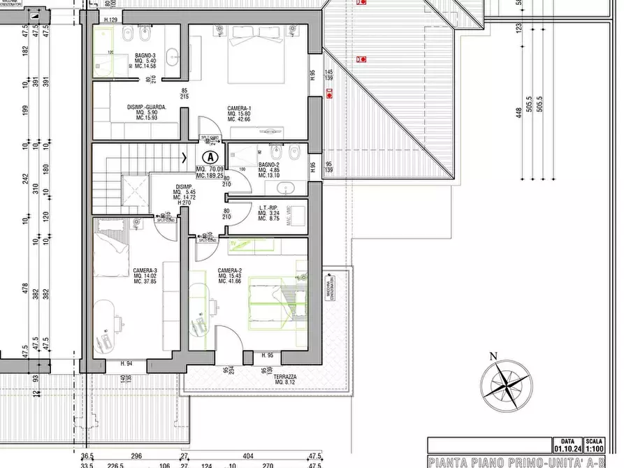 Immagine 15 di Casa bifamiliare in vendita  in VIA CARNIA a Padova