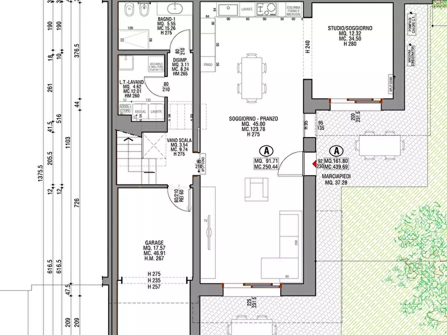 Immagine 17 di Casa bifamiliare in vendita  in VIA CARNIA a Padova